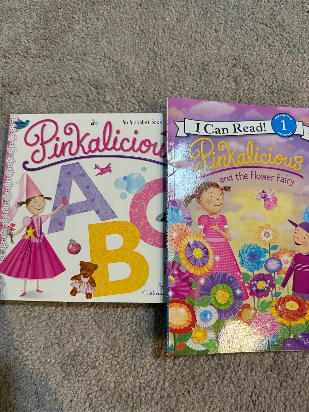 Pinkalicious Book Set - ABCs and The Flower Fairy 🌺